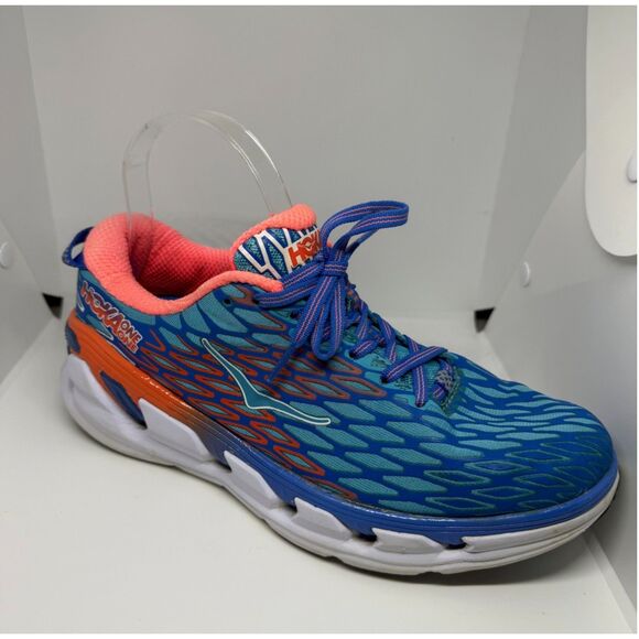 HOKA One One Vanquish 2 Running Shoes Men 1011361 Blue & Orange main image 5